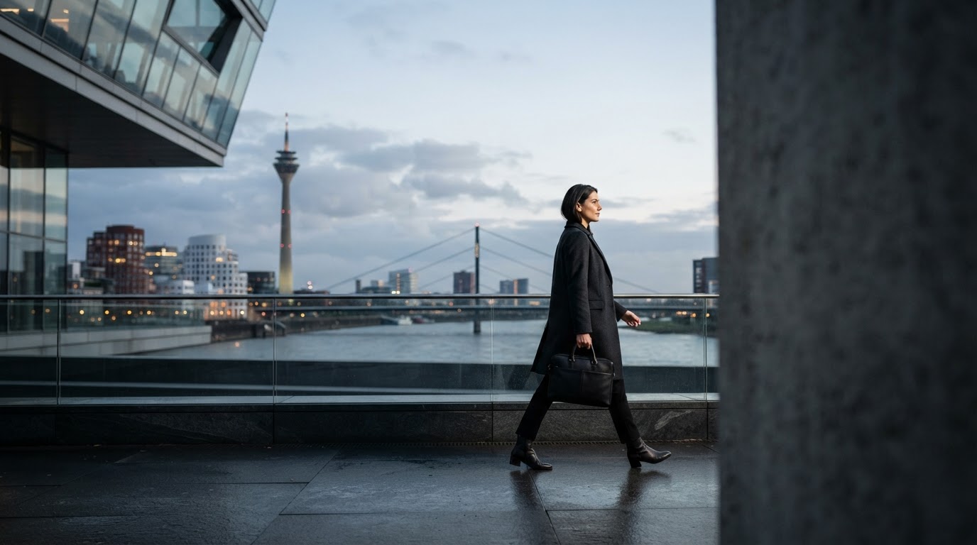 Laven Pelorela abstrakte Visualisierung von Datenknoten in dunklem Kontrast